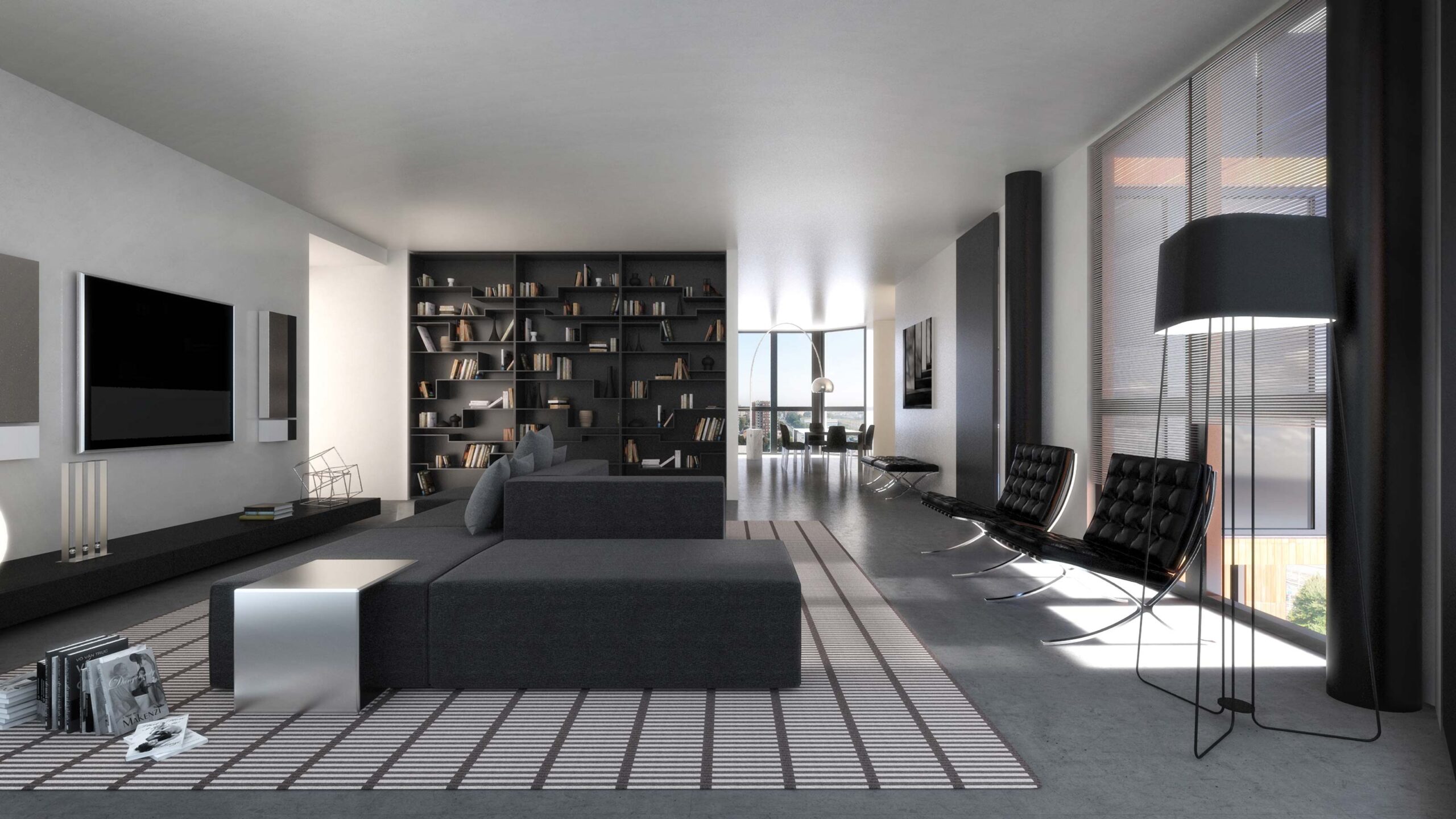 3D Virtual Tour - Penthouses in Milan - Campari Towers